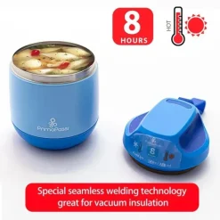 Primo Passi Food Jars & Snack Cups|Dishes, Utensils & Food Containers*- Baby Insulated Food Jar, 12 oz/350ml, Blue