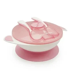 Primo Passi Suction Plates & Bowls|Dishes, Utensils & Food Containers*- Baby Suction Bowl Feeding Set, Light Pink