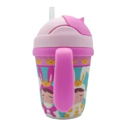 Primo Passi Cool Baby Products|Gifts Up To $25*- Bamboo Fiber Kids Cup With Handle/Straw, Metoo