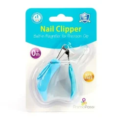 Primo Passi Grooming*- Blue Baby Nail Clipper With Magnifier
