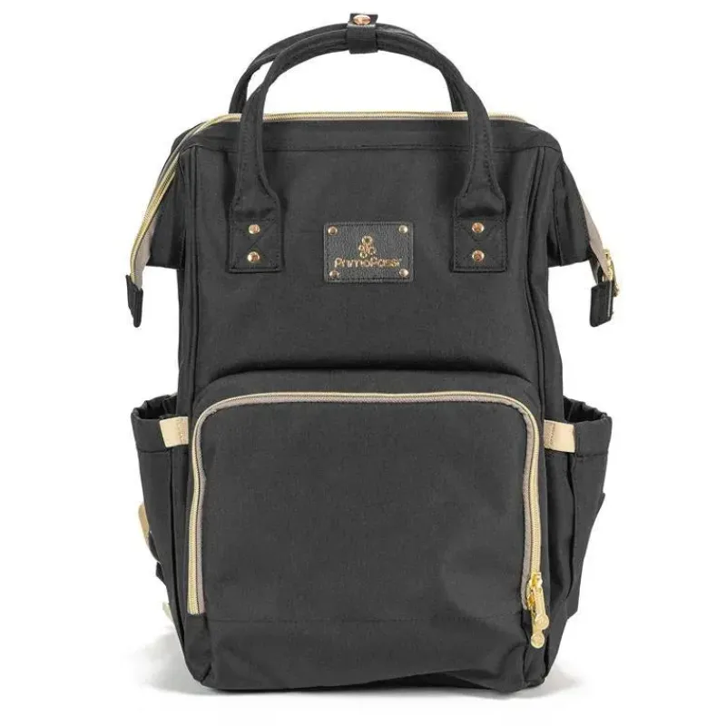 Primo Passi Diaper Backpacks*- Diaper Bag Black Backpack Lucca