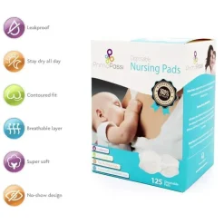 Primo Passi Postpartum|Nursing Pads*- Disposable Nursing Pads