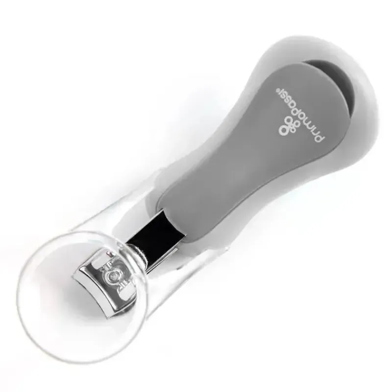 Primo Passi Grooming*- Grey Baby Nail Clipper With Magnifier