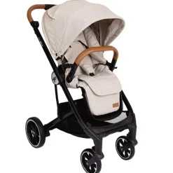 Primo Passi Cool Baby Products|Single Strollers*- Icon V2 Stroller, Newborn to Toddler with Reversible Seat & Compact Fold, Beige Melange