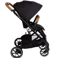 Primo Passi Single Strollers*- Icon V2 Stroller, Newborn to Toddler with Reversible Seat & Compact Fold, All Black