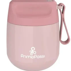 Primo Passi Food Jars & Snack Cups|Dishes, Utensils & Food Containers*- Insulated Food Jar, 12 oz/350ml, Light Pink | Baby Insulated Food Container