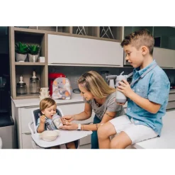 Primo Passi Plates & Bowls|Dishes, Utensils & Food Containers*- Kids Bamboo Set Suction Plate & Cup, Little Elephant