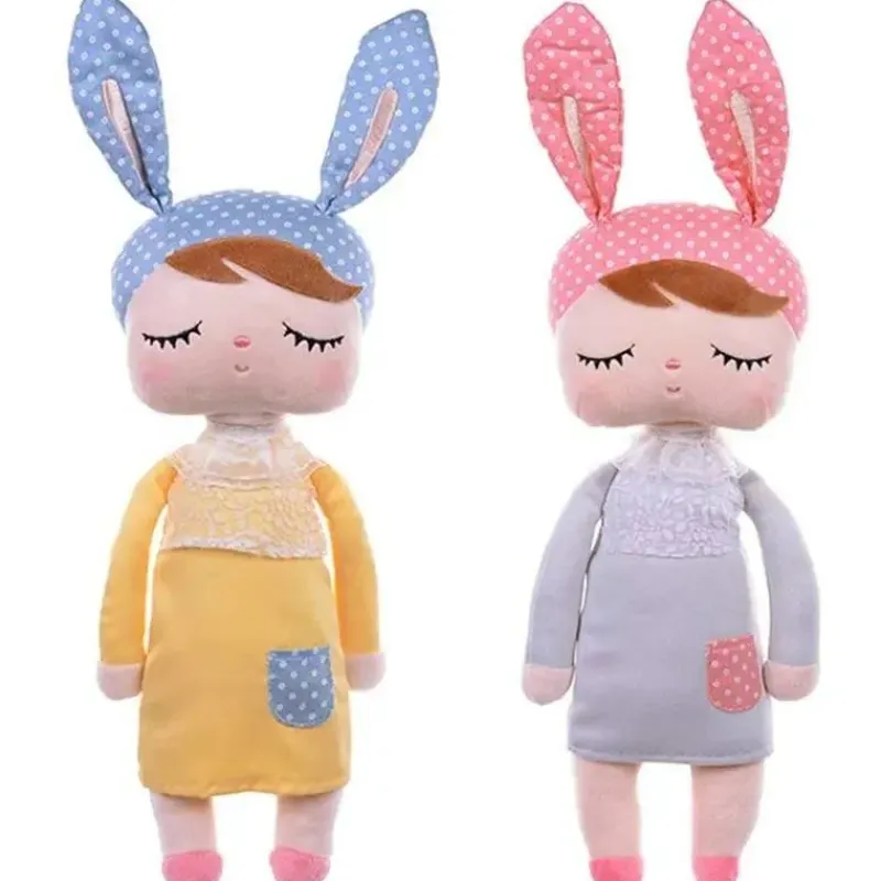 Primo Passi Plush & Stuffed Animals|Easter*- MeToo Doll Angela Vintage Super Soft Plush Combo Princess + Yellow