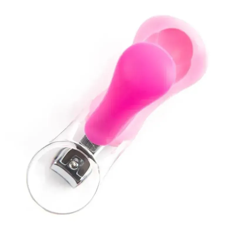 Primo Passi Grooming*- Pink Baby Nail Clipper With Magnifier