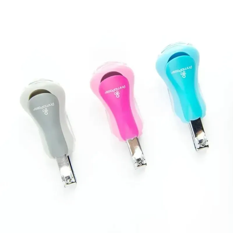 Primo Passi Grooming*- Pink Baby Nail Clipper With Magnifier