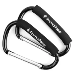 Primo Passi Storage & Organizers*- 2Pk Large Stroller Hook, Black