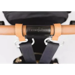 Primo Passi Storage & Organizers*- 2Pk Leather Stroller Hook Camel