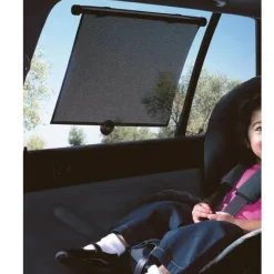 Primo Passi Car Window Shades|Sun Care*- 2Pk Roller Sunshade Black