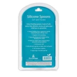 Primo Passi Utensils & Accessories|Dishes, Utensils & Food Containers*- 4Pk Silicone Spoon, Blue/Green