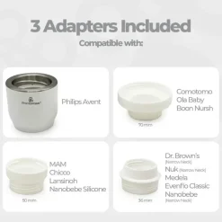 Primo Passi Cool Baby Products|Bottle Warmers*- Portable Bottle Warmer, White
