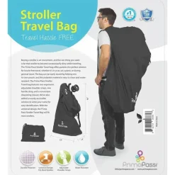 Primo Passi Storage & Organizers*- Stroller Travel Bag Black