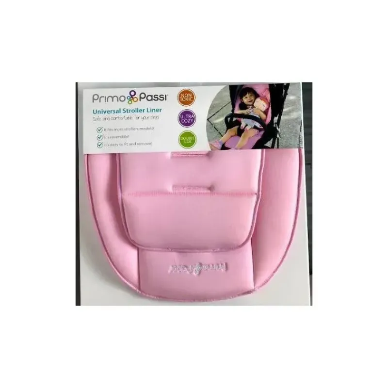 Primo Passi Liners & Color Packs*- Universal Stroller Liner, Stroller Protector/Car Seat Liner, Light Pink