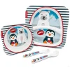Primo Passi Plates & Bowls|Dishes, Utensils & Food Containers*Kids Bamboo Dinnerware Set - Winter Friends