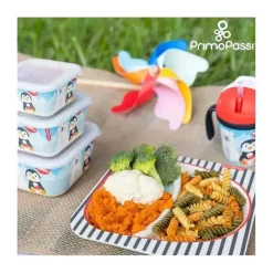 Primo Passi Plates & Bowls|Dishes, Utensils & Food Containers*Kids Bamboo Dinnerware Set - Winter Friends