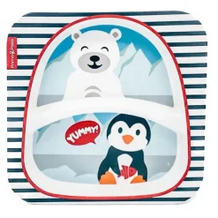 Primo Passi Plates & Bowls|Dishes, Utensils & Food Containers*Kids Bamboo Dinnerware Set - Winter Friends