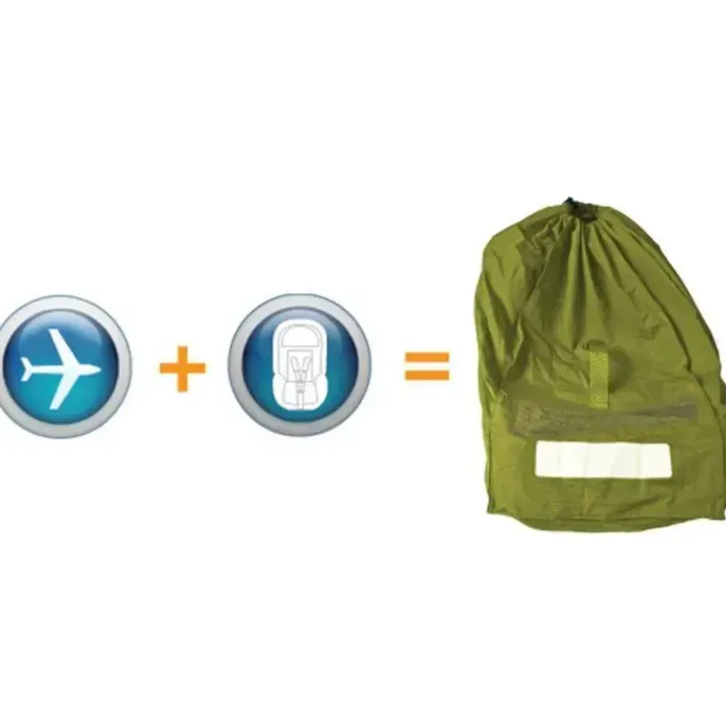 Prince Lionheart Stroller & Car Seat Bags*- Car Seat Gate Check Bag, Green