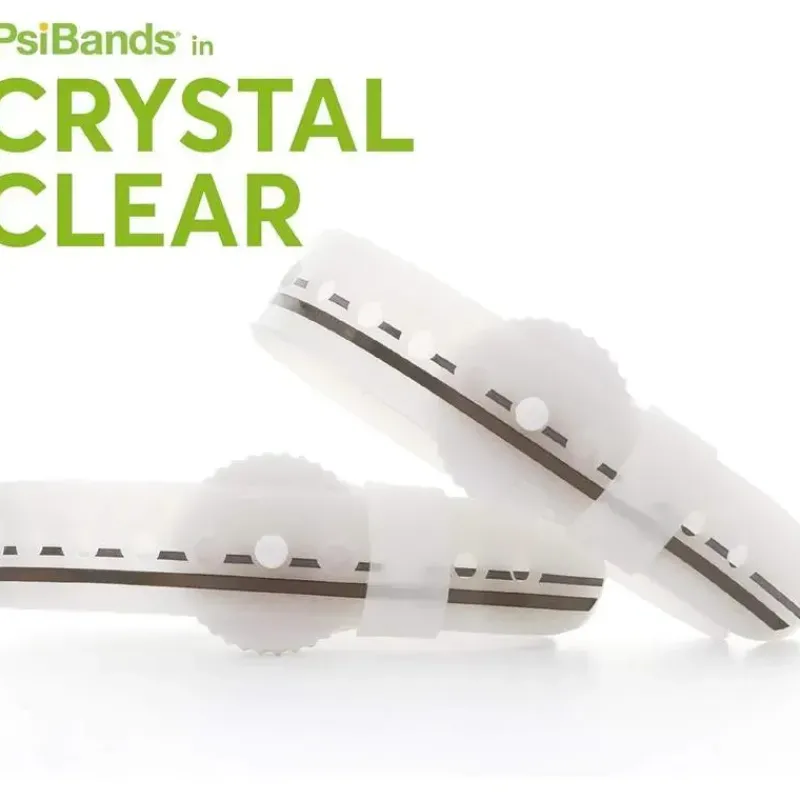 Psi Bands Mom Skincare & Beauty Products*- Acupressure Wrist Bands for The Relief of Nausea, Crystal Clear