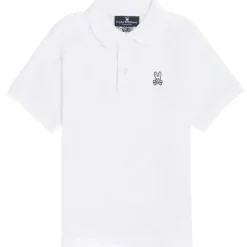 Psycho Bunny Baby Tops*Kids - Classic Polo, White