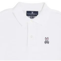Psycho Bunny Baby Tops*Kids - Classic Polo, White