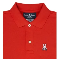 Psycho Bunny Baby Tops*Kids - Classic Polo, Brilliant Red