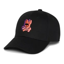 Psycho Bunny Baby Hats*Kids - Groves Baseball Hat, Black