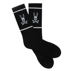 Psycho Bunny Baby Gloves & Socks*Kids - Mens Socks, Black