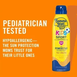 PTL USA Sun Care*PTL - Banana Boat Kids Sport Sunscreen Spray Lotion SPF 50, 6oz
