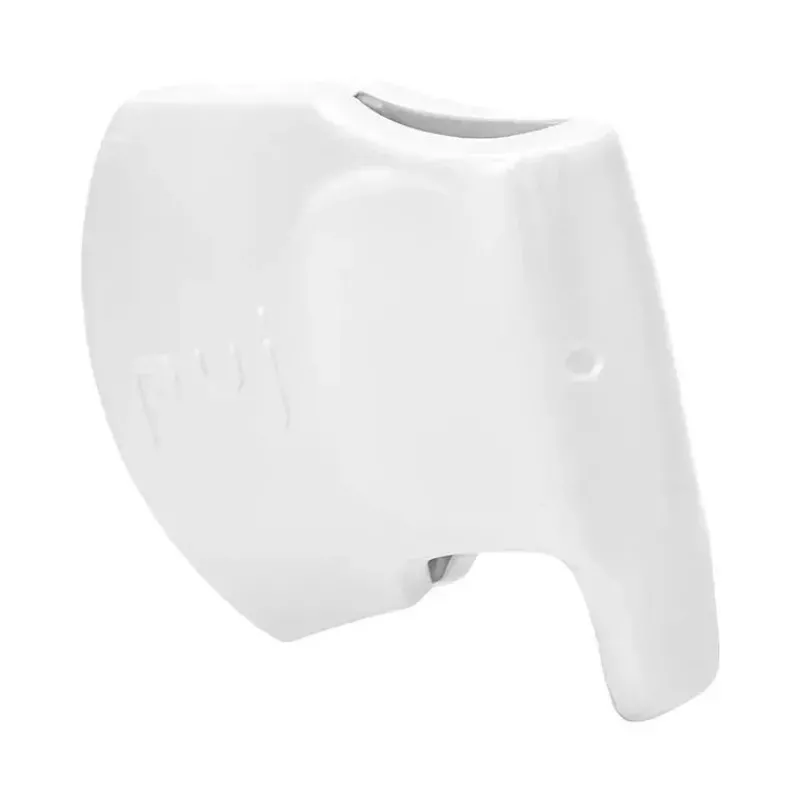 Puj Bath Tubs & Seats*- Snug, Ultra-Soft Spout Cover for Bathtub Taps, Elephant, White