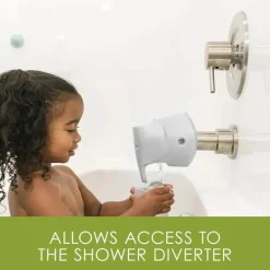 Puj Bath Tubs & Seats*- Snug, Ultra-Soft Spout Cover for Bathtub Taps, Elephant, White