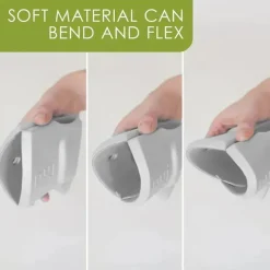 Puj Bath Tubs & Seats*- Snug, Ultra-Soft Spout Cover for Bathtub Taps, Elephant, White