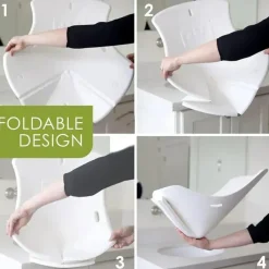 Puj Bath Tubs & Seats*- Tub, Soft and Foldable Baby Bathtub, in-Sink Baby Bath Seat, Grey