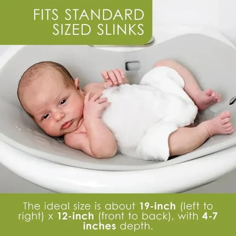 Puj Bath Tubs & Seats*- Tub, Soft and Foldable Baby Bathtub, in-Sink Baby Bath Seat, Grey