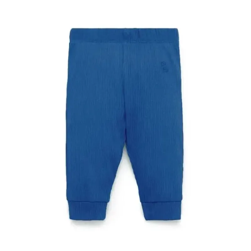 Pure Baby Baby Shorts, Jeans & Pants*- Baby Boy Rib Leggings, Waterfall