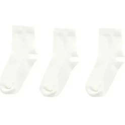 Pure Baby Baby Gloves & Socks*- 3Pk White Baby Neutral Organic Sock Set