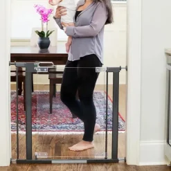 Regal Lager Baby Safety Gates*Qdos Crystal Pressure Mount Gate