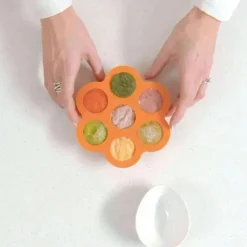 Quark Baby Food Storage*Quark - Chiill Silicone Baby Food Freezer Tray with Lid, 1.4 oz