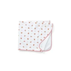 Ralph Lauren Blankets & Quilts*100% Cotton Reversible Polo Bear Baby Blanket,Pink