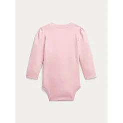 Ralph Lauren Baby Onesies & Bodysuits*- Long Sleeve Cn Bodysuit, Delicate Pink