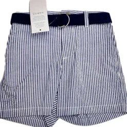Ralph Lauren Baby Sets*- Short Sleeve Interlock Knit SportShirt W/ Seersucker Short Set 12M, White