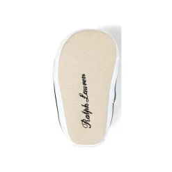 Ralph Lauren Baby Shoes*Allover Pony Slip-On, Khaki/Navy
