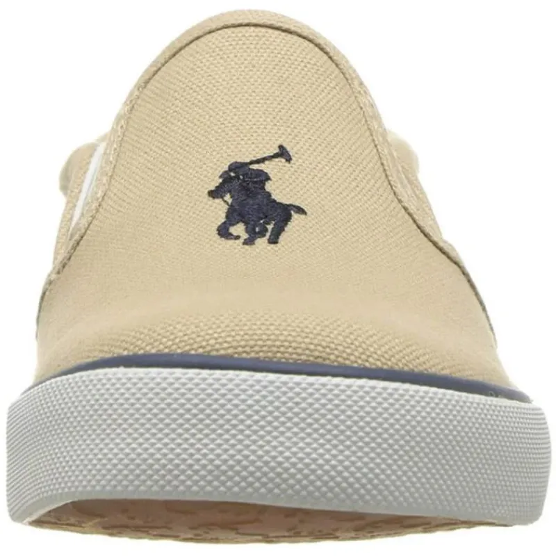 Ralph Lauren Baby Shoes*Baby - Boy Bal Harbour Ii Khaki with Navy