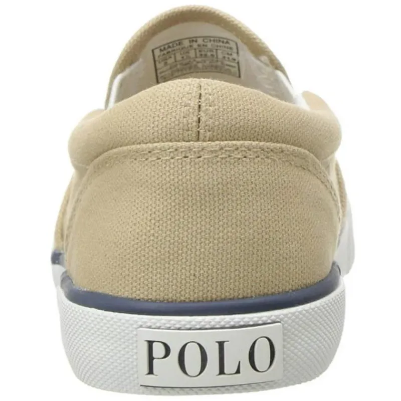 Ralph Lauren Baby Shoes*Baby - Boy Bal Harbour Ii Khaki with Navy