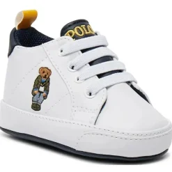 Ralph Lauren Baby Shoes*Baby - Boy Quilton Bear Gore Hi
