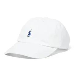 Ralph Lauren Baby Hats*Baby - Cotton Chino Baseball Cap White