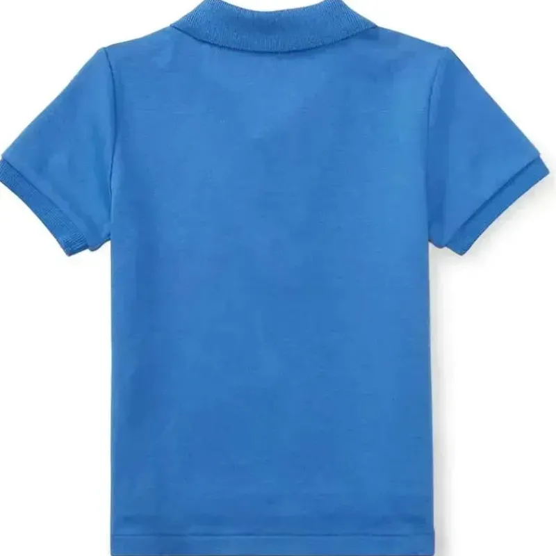 Ralph Lauren Baby Tops*Baby - Cotton Interlock Polo Shirt, Scot Blue
